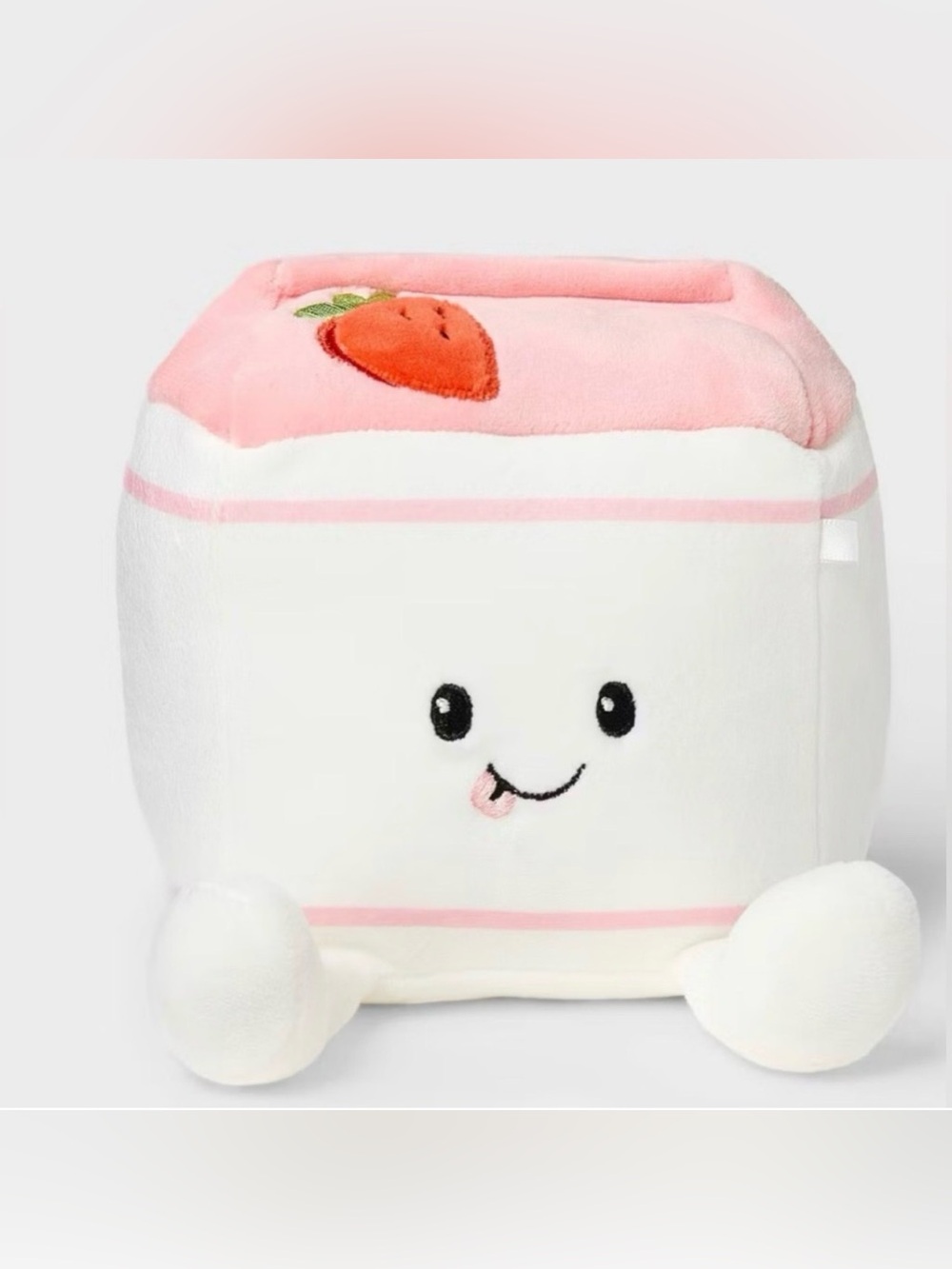 GIGGLESCAPE 6” STRAWBERRY MILK PLUSH
